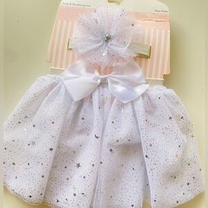 Baby girl star Tutu and matching Headband